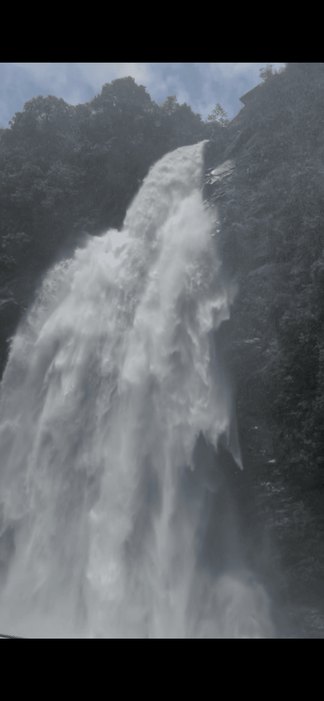 Vista panorámica del Salto del Buey