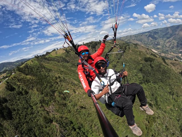 Paragliding Flight