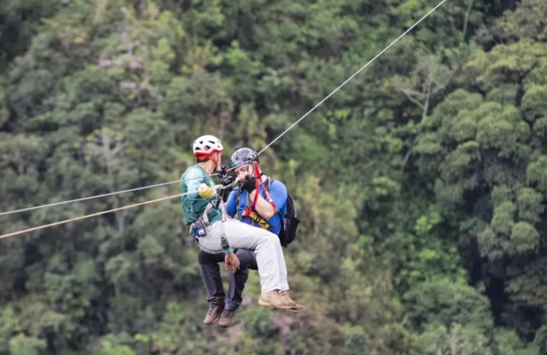 El salto del buey - Canopy